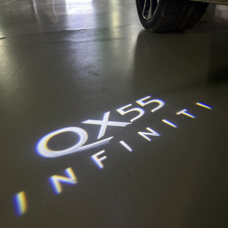 INFINITI Q60 LOGO PROJECROTR LIGHTS Nr.47 (quantità 1 = 1 set/2 luci porta)