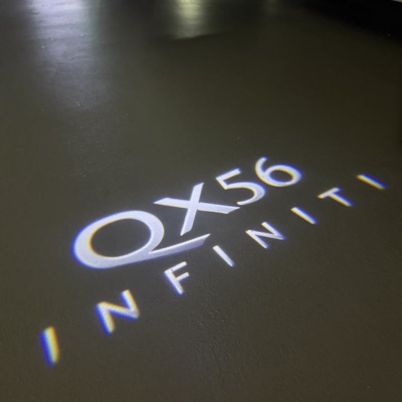 INFINITI Q60 LOGO PROJECROTR LIGHTS Nr.47 (quantità 1 = 1 set/2 luci porta)