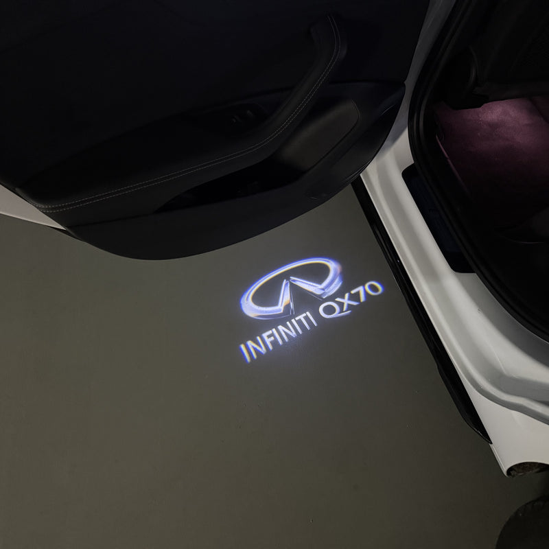 INFINITI Q60 LOGO PROJECROTR LIGHTS Nr.47 (quantità 1 = 1 set/2 luci porta)
