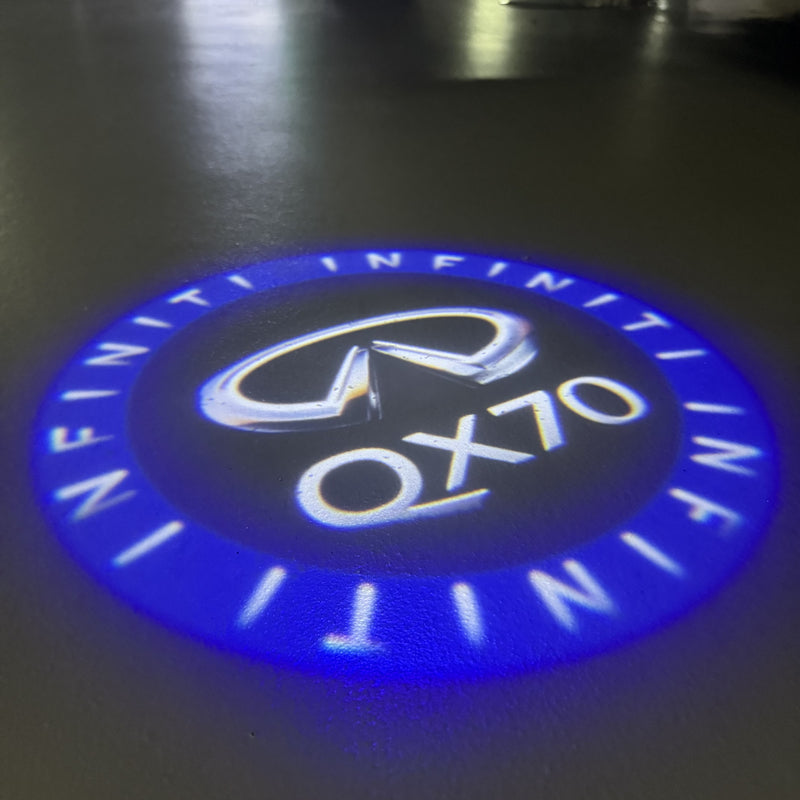 INFINITI Q60 LOGO PROJECROTR LIGHTS Nr.47 (quantità 1 = 1 set/2 luci porta)