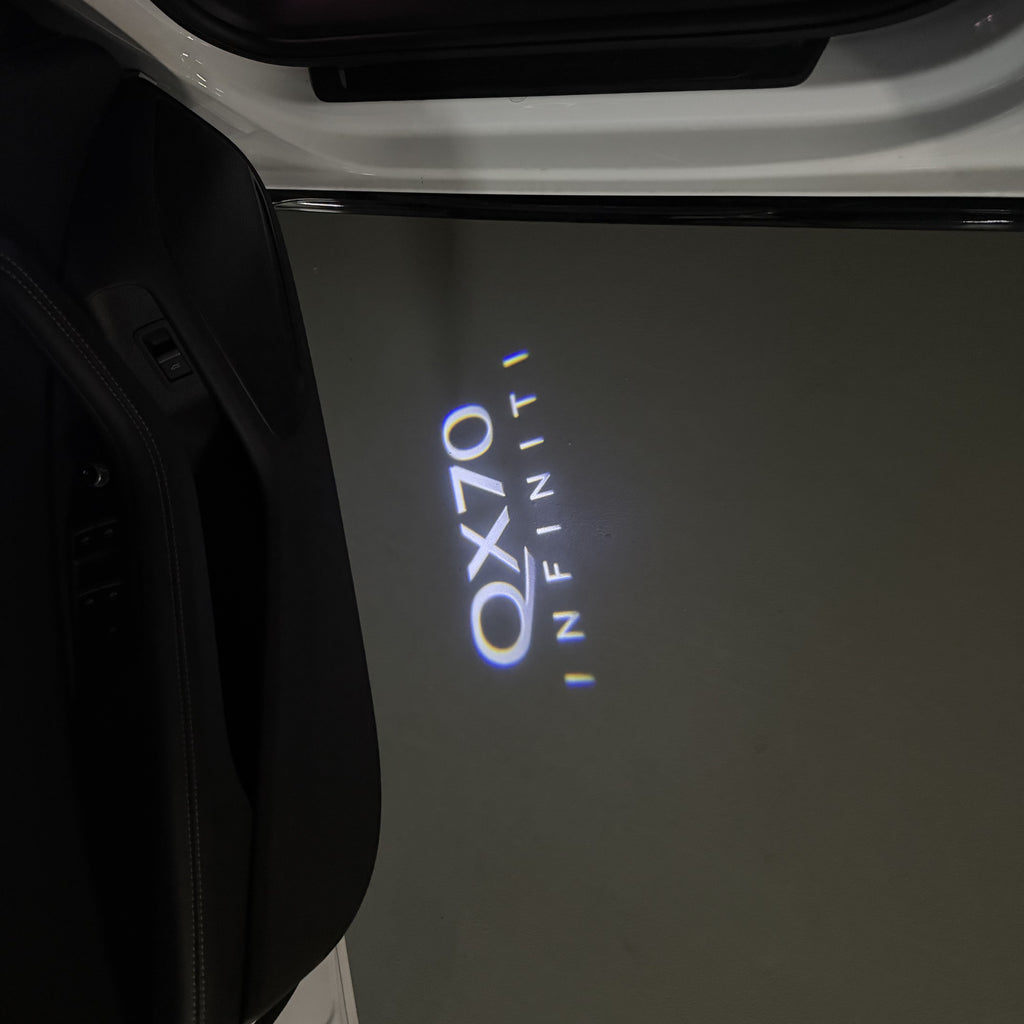 INFINITI QX 70 LOGO PROJECROTR LIGHTS (quantity 1 = 1 sets/2 door lights) Nr.47XQ39