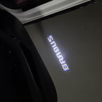 MERCEDES BENZ BRABUS LOGO PROJECTOT LIGHTS  (quantity 1 = 1 set /2 door lights with 2 logo films)Nr.02M246