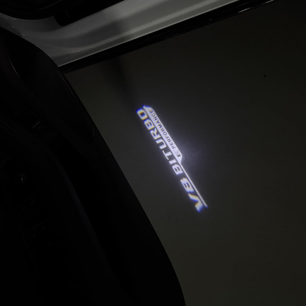 MERCEDES BENZ V8 LOGO PROJECTOT LIGHTS  (quantity 1 = 1 set /2 door lights with 2 logo films)Nr.02M230