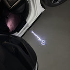 MERCEDES BENZ 4 MATIC LOGO PROJECTOT LIGHTS  (quantity 1 = 1 set /2 door lights with 2 logo films)Nr.02M250