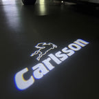 MERCEDES BENZ CARLSSON LOGO PROJECTOT LIGHTS  (quantity 1 = 1 set /2 door lights with 2 logo films)Nr.02M239
