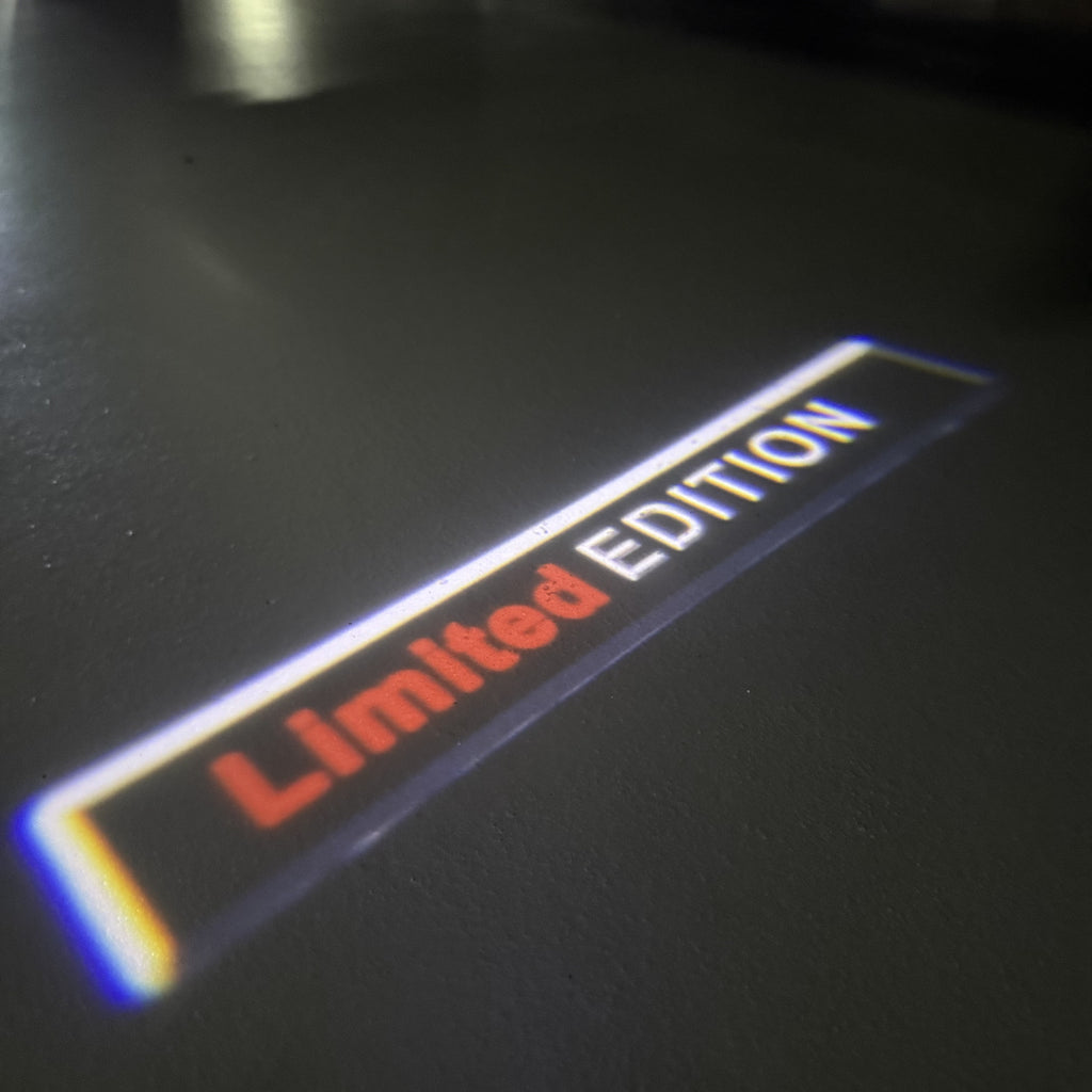 MERCEDES BENZ EDITION LOGO PROJECTOT LIGHTS  (quantity 1 = 1 set /2 door lights with 2 logo films)Nr.02M236