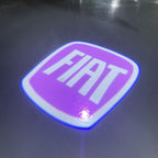 FIAT ORIGINAL LOGO PROJECTOT LIGHTS  (quantity  1 =  2 Logo Film /  2 door lights)Nr.48ER11