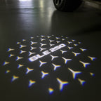 MERCEDES BENZ GLE 250 LOGO PROJECTOT LIGHTS  (quantity 1 = 1 set /2 door lights with 2 logo films)Nr.02M448