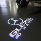 MERCEDES BENZ GLE 250 LOGO PROJECTOT LIGHTS  (quantity 1 = 1 set /2 door lights with 2 logo films)Nr.02M449