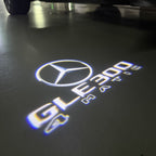 MERCEDES BENZ CLE 300 LOGO PROJECTOT LIGHTS  (quantity 1 = 1 set /2 door lights with 2 logo films)Nr.02M491