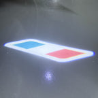 FIAT ORIGINAL LOGO PROJECTOT LIGHTS  (quantity  1 =  2 Logo Film /  2 door lights)Nr.48ER03