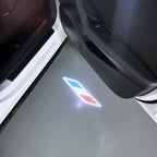 FIAT ORIGINAL LOGO PROJECTOT LIGHTS  (quantity  1 =  2 Logo Film /  2 door lights)Nr.48ER03