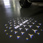 MERCEDES BENZ GLE 300 LOGO PROJECTOT LIGHTS  (quantity 1 = 1 set /2 door lights with 2 logo films)Nr.02M451