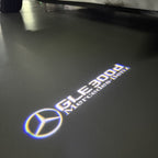 MERCEDES BENZ GLE 300d LOGO PROJECTOT LIGHTS  (quantity 1 = 1 set /2 door lights with 2 logo films)Nr.02M453