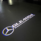 MERCEDES BENZ GLE 400d LOGO PROJECTOT LIGHTS  (quantity 1 = 1 set /2 door lights with 2 logo films)Nr.02M462