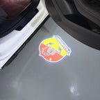 FIAT ABARTH  LOGO PROJECTOT LIGHTS  (quantity  1 =  2 Logo Film /  2 door lights)Nr.48ER04