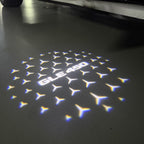 MERCEDES BENZ GLE 450 LOGO PROJECTOT LIGHTS  (quantity 1 = 1 set /2 door lights with 2 logo films)Nr.02M455