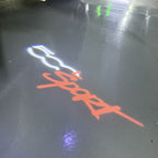 FIAT 500 LOGO PROJECTOT LIGHTS  (quantity  1 =  2 Logo Film /  2 door lights)Nr.48ER08