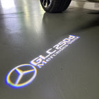 MERCEDES BENZ GLC 250d LOGO PROJECTOT LIGHTS  (quantity 1 = 1 set /2 door lights with 2 logo films)Nr.02M435