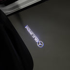 MERCEDES BENZ GLC 300d LOGO PROJECTOT LIGHTS  (quantity 1 = 1 set /2 door lights with 2 logo films)Nr.02M438