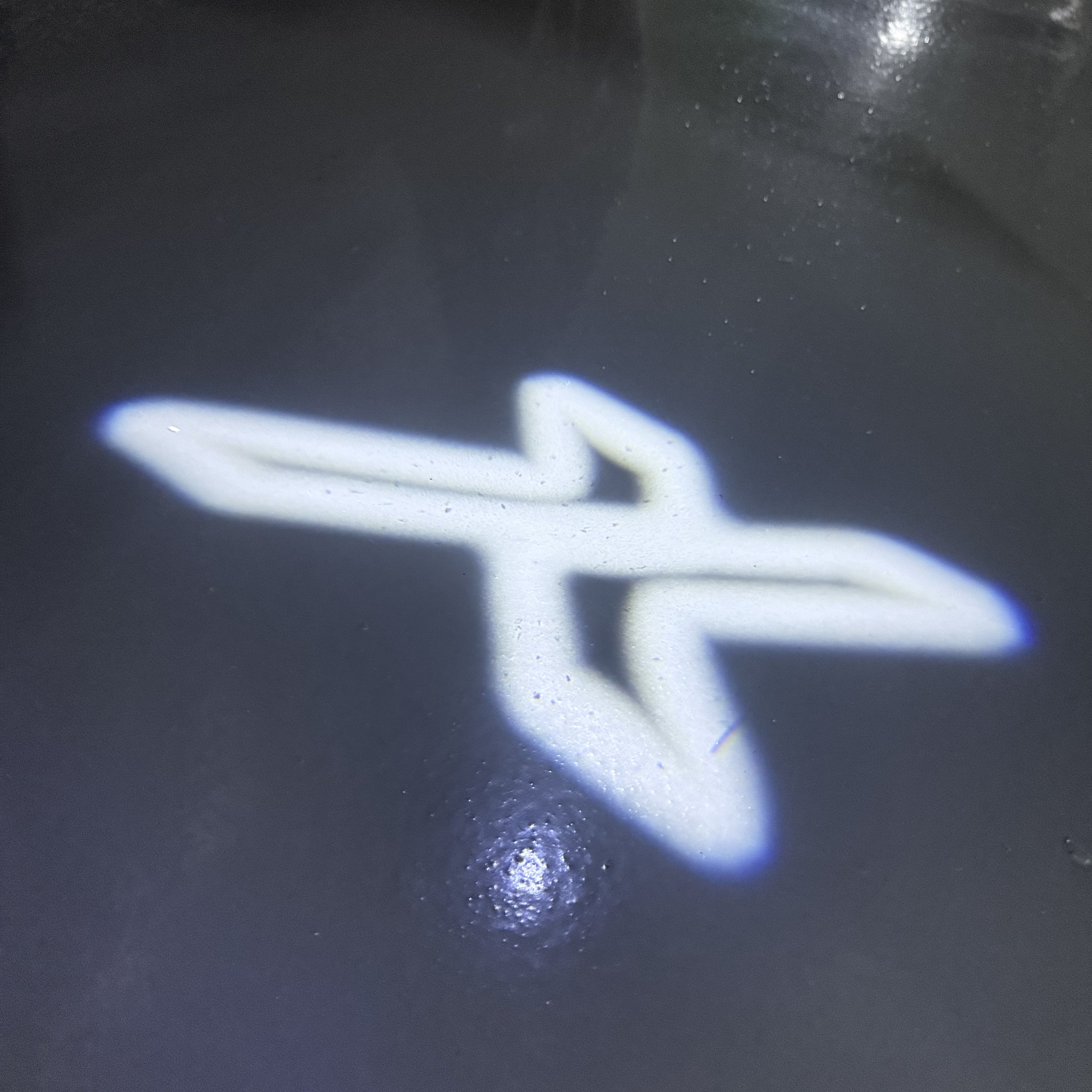 FIAT 500 X LOGO PROJECTOT LIGHTS  (quantity  1 =  2 Logo Film /  2 door lights)Nr.48ER10