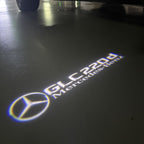 MERCEDES BENZ GLC 220d LOGO PROJECTOT LIGHTS  (quantity 1 = 1 set /2 door lights with 2 logo films)Nr.02M432