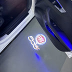 FIAT 500 LOGO PROJECTOT LIGHTS  (quantity  1 =  2 Logo Film /  2 door lights)Nr.48ER12