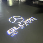 MERCEDES BENZ GLC 200 LOGO PROJECTOT LIGHTS  (quantity 1 = 1 set /2 door lights with 2 logo films)Nr.02M428