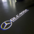 MERCEDES BENZ GLC 400d LOGO PROJECTOT LIGHTS  (quantity 1 = 1 set /2 door lights with 2 logo films)Nr.02M444