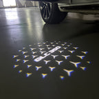 MERCEDES BENZ GLC 350 LOGO PROJECTOT LIGHTS  (quantity 1 = 1 set /2 door lights with 2 logo films)Nr.02M439