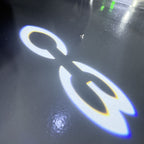 CITROËN C3 LOGO PROJECTOT LIGHTS    (quantity 1 = 2 Logo Films /2 door lights）Nr.2805SZ