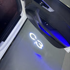CITROËN C3 LOGO PROJECTOT LIGHTS    (quantity 1 = 2 Logo Films /2 door lights）Nr.2805SZ