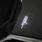 MERCEDES BENZ BITURBO LOGO PROJECTOT LIGHTS  (quantity 1 = 1 set /2 door lights with 2 logo films)Nr.02M252