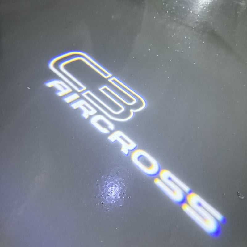 CITROËN ORIGINAL LOGO PROJECTOT LIGHTS Nr.2801 (quantità 1 = 2 pellicole logo /2 luci porta） 