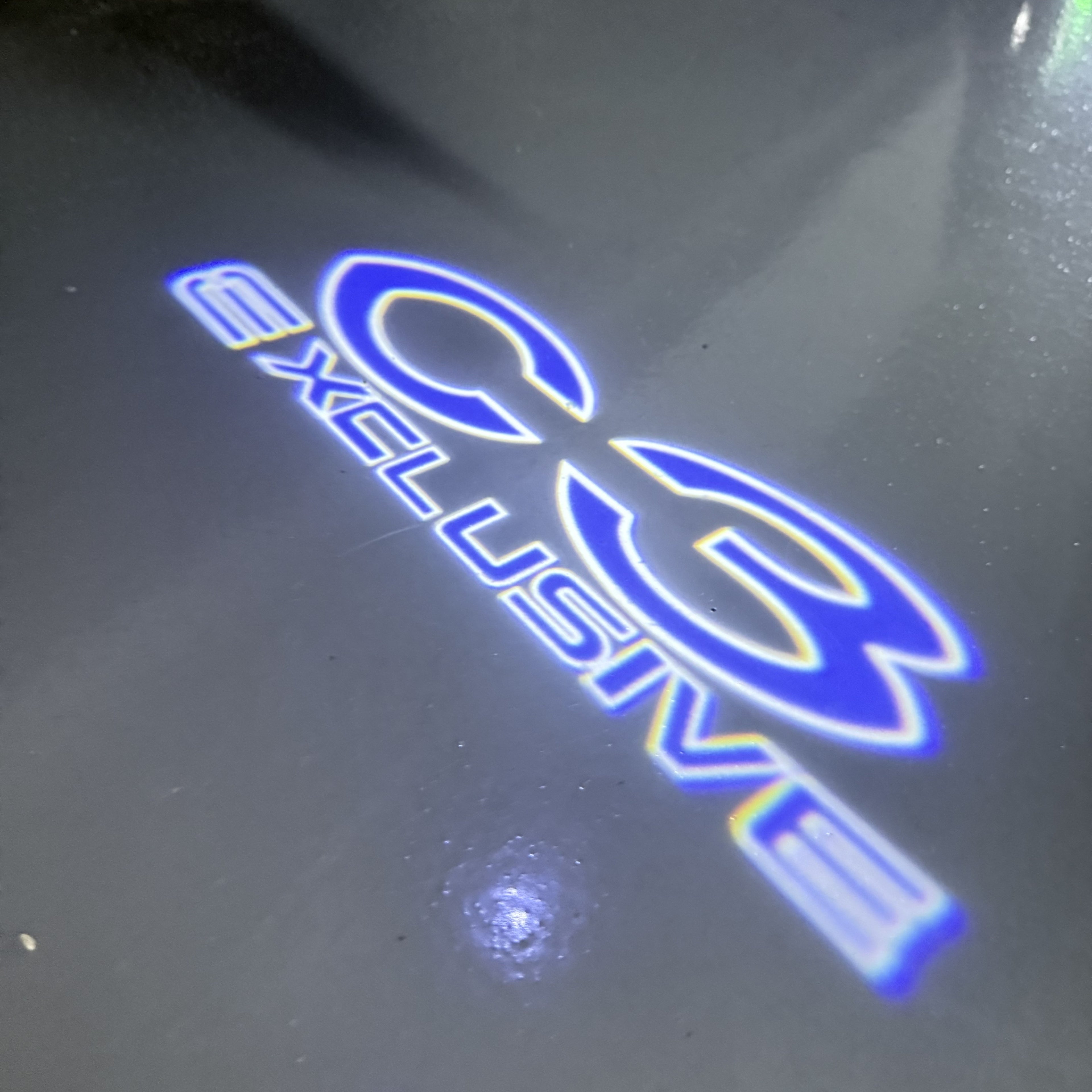 CITROËN C3 LOGO PROJECTOT LIGHTS    (quantity 1 = 2 Logo Films /2 door lights）Nr.2805S4O