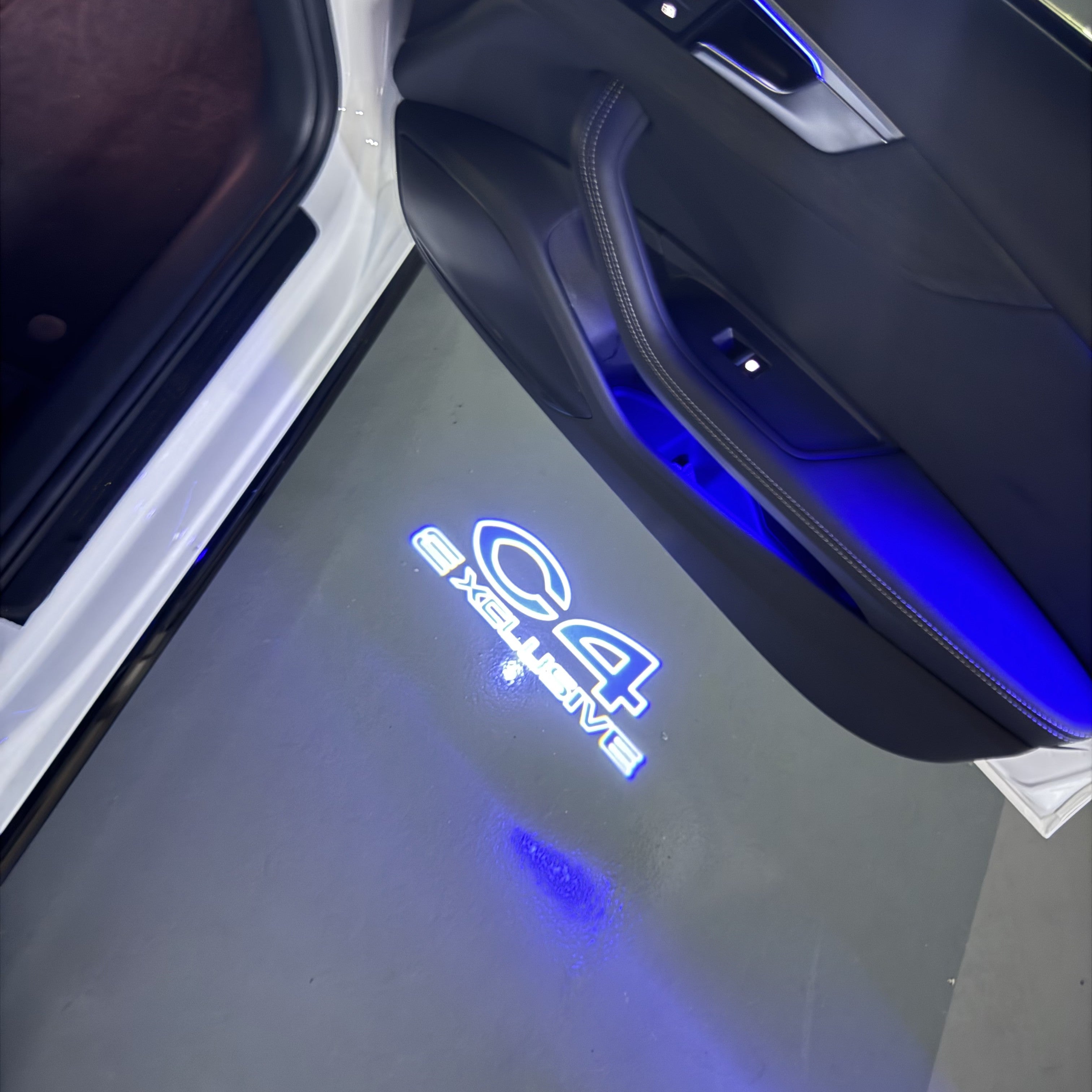 CITROËN C4 LOGO PROJECTOT LIGHTS    (quantity 1 = 2 Logo Films /2 door lights）Nr.2805S131G2