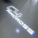 CITROËN C4 LOGO PROJECTOT LIGHTS    (quantity 1 = 2 Logo Films /2 door lights）Nr.2805S1315