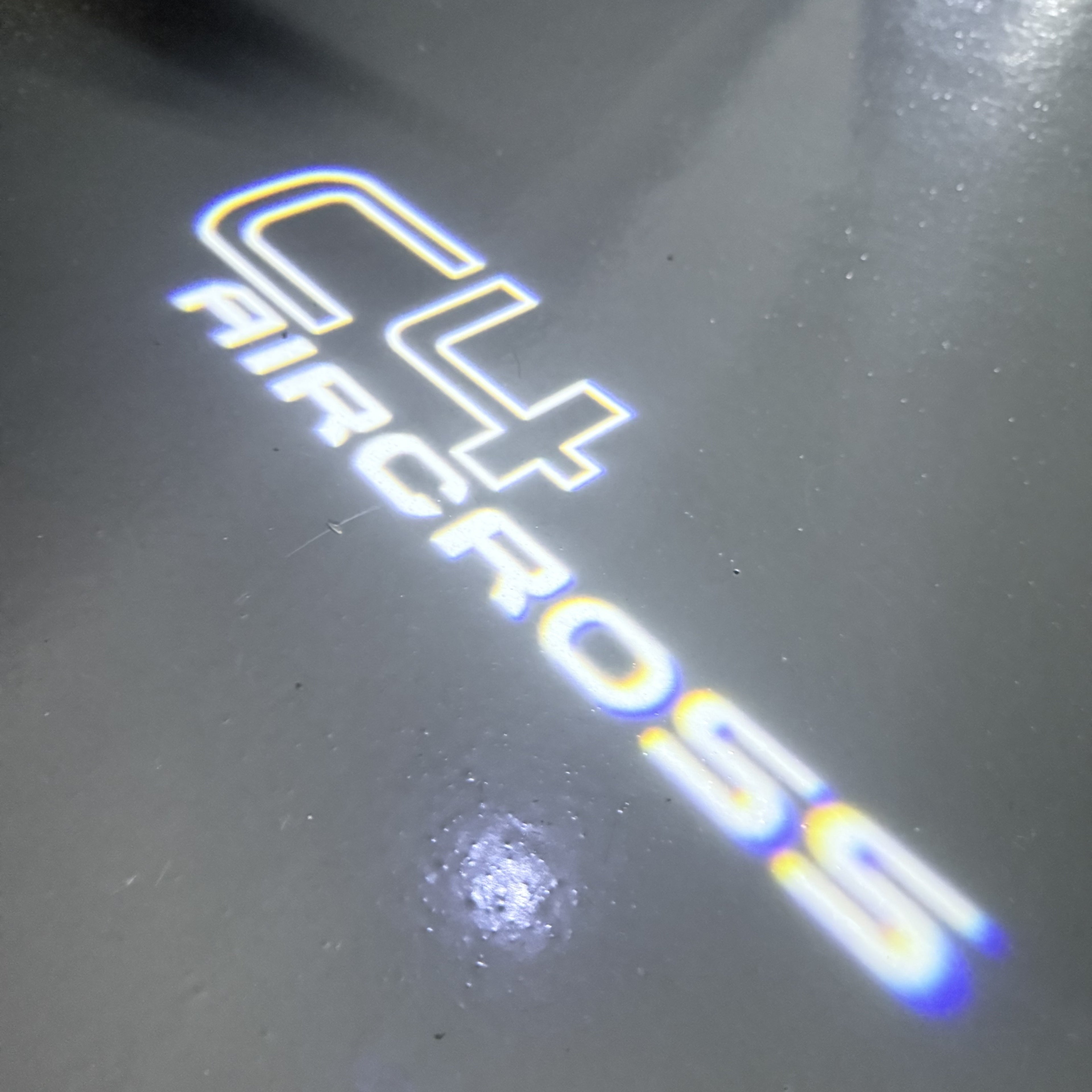 CITROËN C4 LOGO PROJECTOT LIGHTS    (quantity 1 = 2 Logo Films /2 door lights）Nr.2805S1315