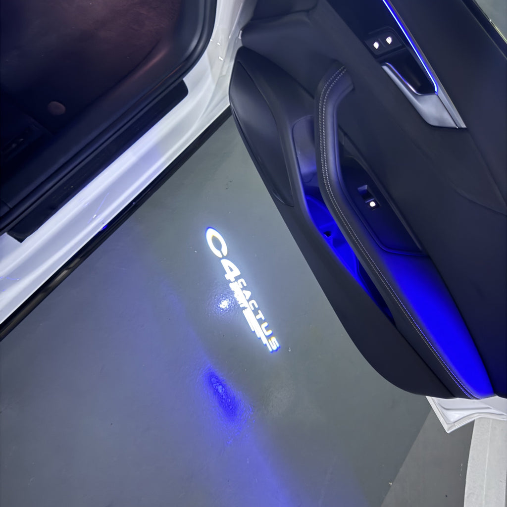 CITROËN C4 LOGO PROJECTOT LIGHTS    (quantity 1 = 2 Logo Films /2 door lights）Nr.2805S131GH