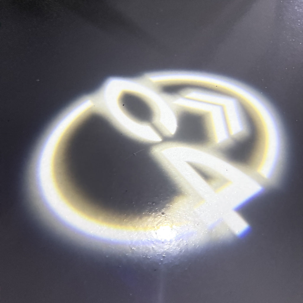 CITROËN C4 LOGO PROJECTOT LIGHTS    (quantity 1 = 2 Logo Films /2 door lights）Nr.2805S131NB
