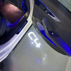 CITROËN C4 LOGO PROJECTOT LIGHTS    (quantity 1 = 2 Logo Films /2 door lights）Nr.2805S1318