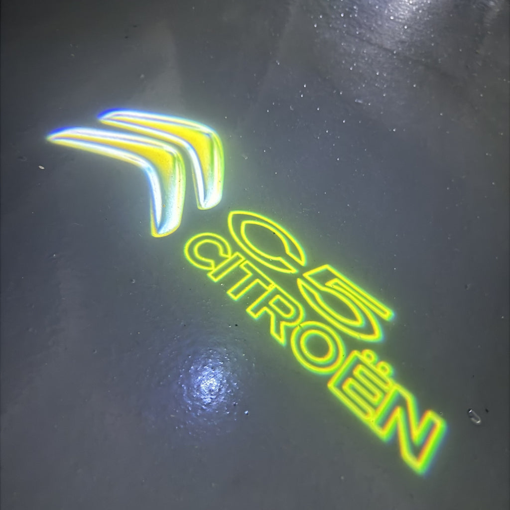 CITROËN C5 LOGO PROJECTOT LIGHTS    (quantity 1 = 2 Logo Films /2 door lights）Nr.2805So166