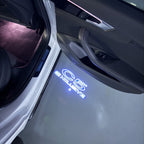 CITROËN C5 LOGO PROJECTOT LIGHTS    (quantity 1 = 2 Logo Films /2 door lights）Nr.2805So9