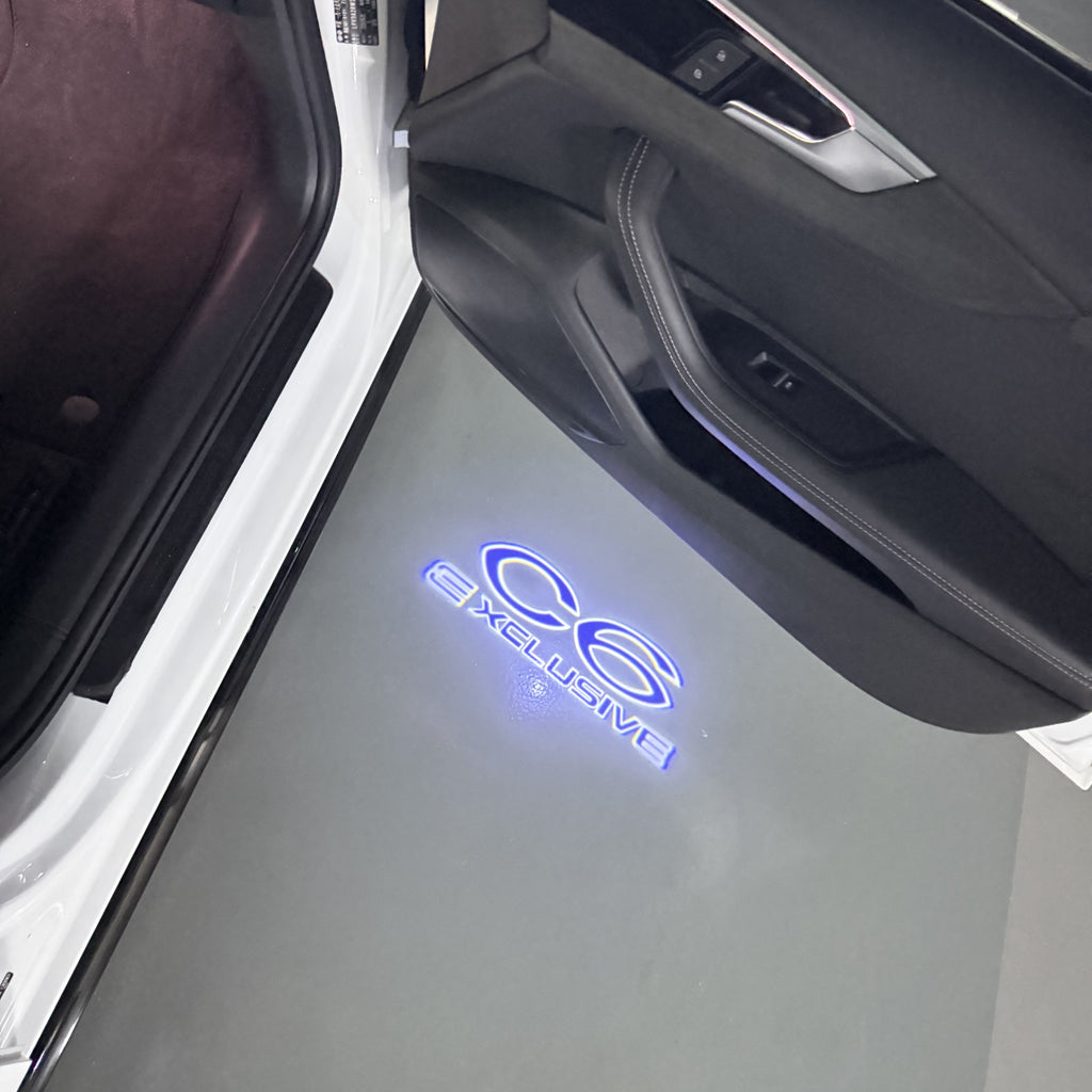 CITROËN C6 LOGO PROJECTOT LIGHTS (quantity 1 = 2 Logo Films /2 door lights）Nr.2805S13b7