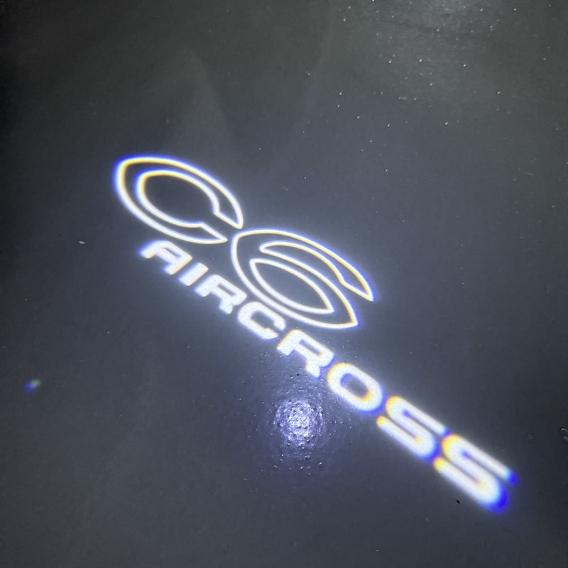 CITROËN ORIGINAL LOGO PROJECTOT LIGHTS Nr.2801 (quantità 1 = 2 pellicole logo /2 luci porta） 