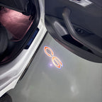 CITROËN C6 LOGO PROJECTOT LIGHTS (quantity 1 = 2 Logo Films /2 door lights）Nr.2805S13b11