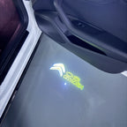 CITROËN C6 LOGO PROJECTOT LIGHTS (quantity 1 = 2 Logo Films /2 door lights）Nr.2805S13b8