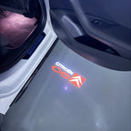 CITROËN C6 LOGO PROJECTOT LIGHTS (quantity 1 = 2 Logo Films /2 door lights）Nr.2805S13b9