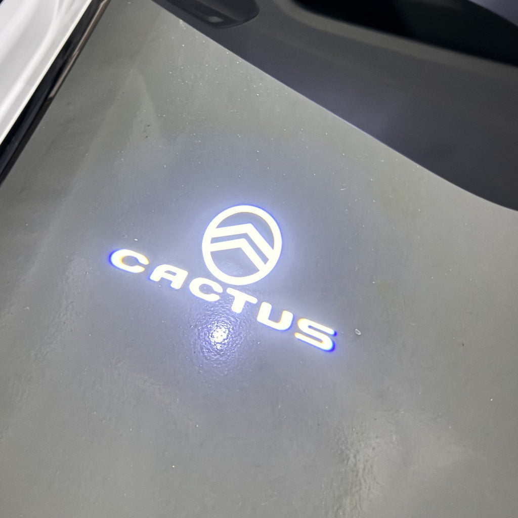 CITROËN CACTUS   LOGO PROJECTOT LIGHTS (quantity 1 = 1 sets/2 door lights) Nr.6024q0t0107