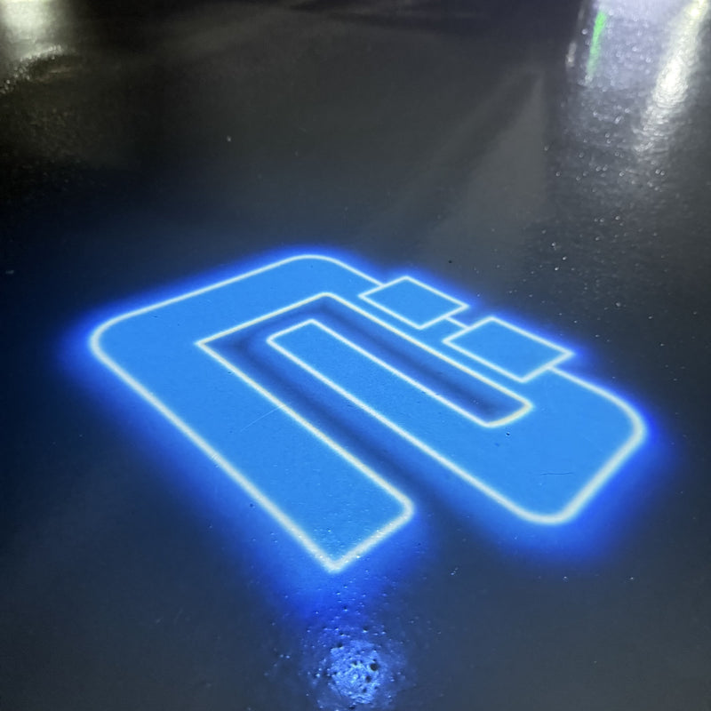 CITROËN ORIGINAL LOGO PROJECTOT LIGHTS Nr.2801 (quantità 1 = 2 pellicole logo /2 luci porta） 